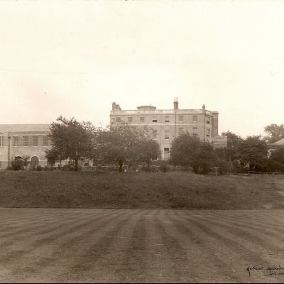 1928 The Hall Being Built 2